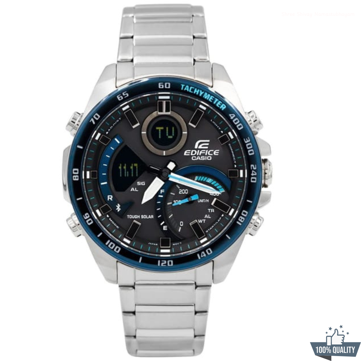 YW-21110 EDI- 01x Silver Watch.