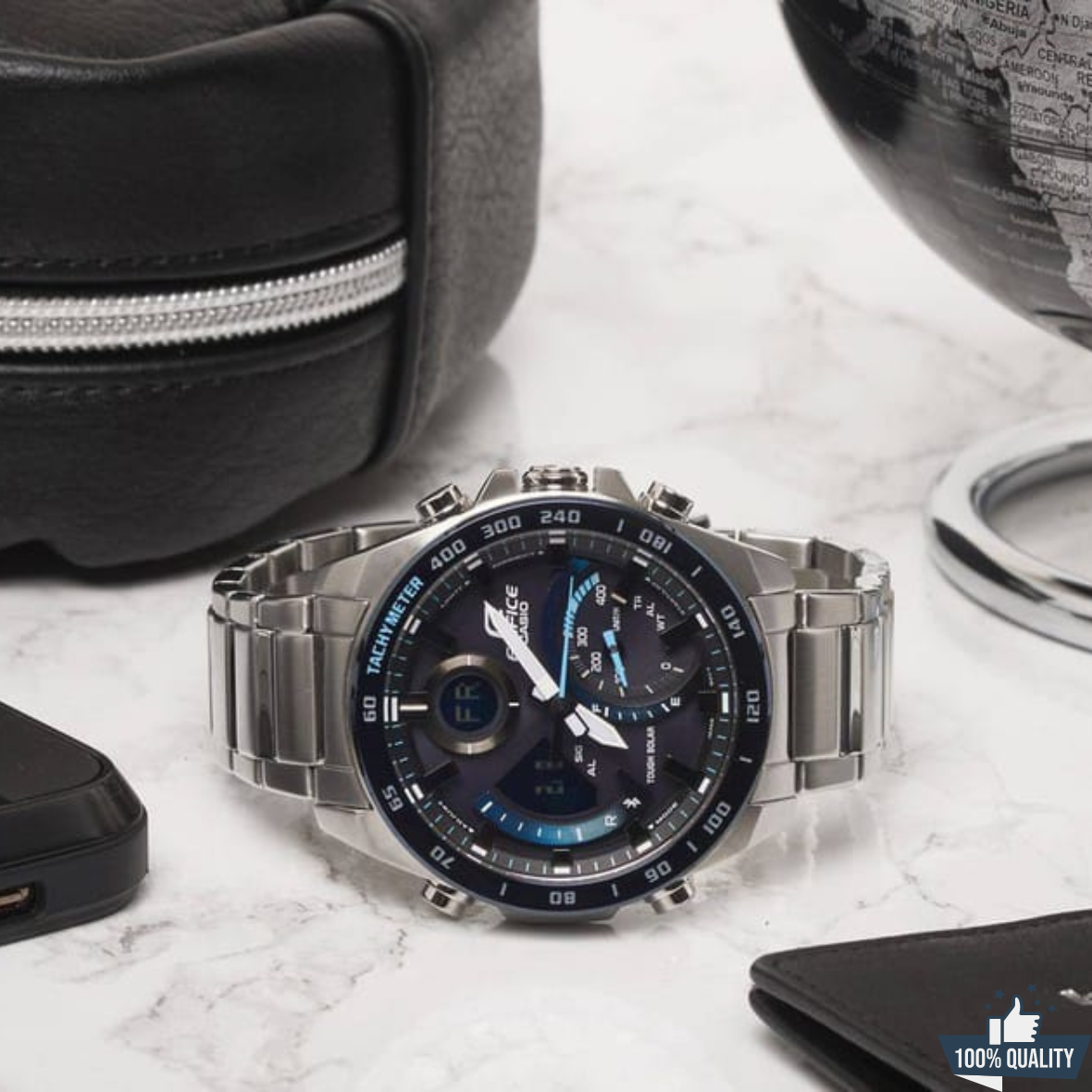 YW-21110 EDI- 01x Silver Watch.