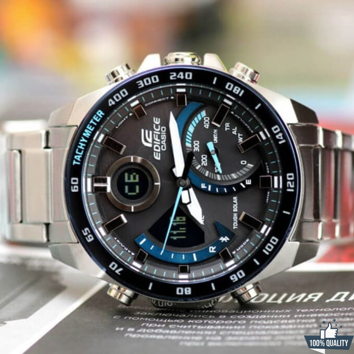 YW-21110 EDI- 01x Silver Watch.