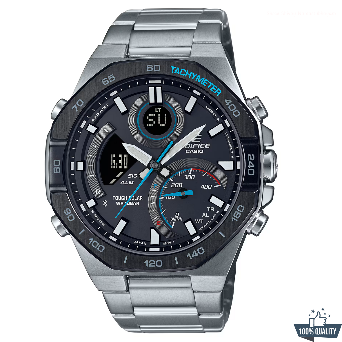 YW-21110 EDI- 01x Silver Watch.