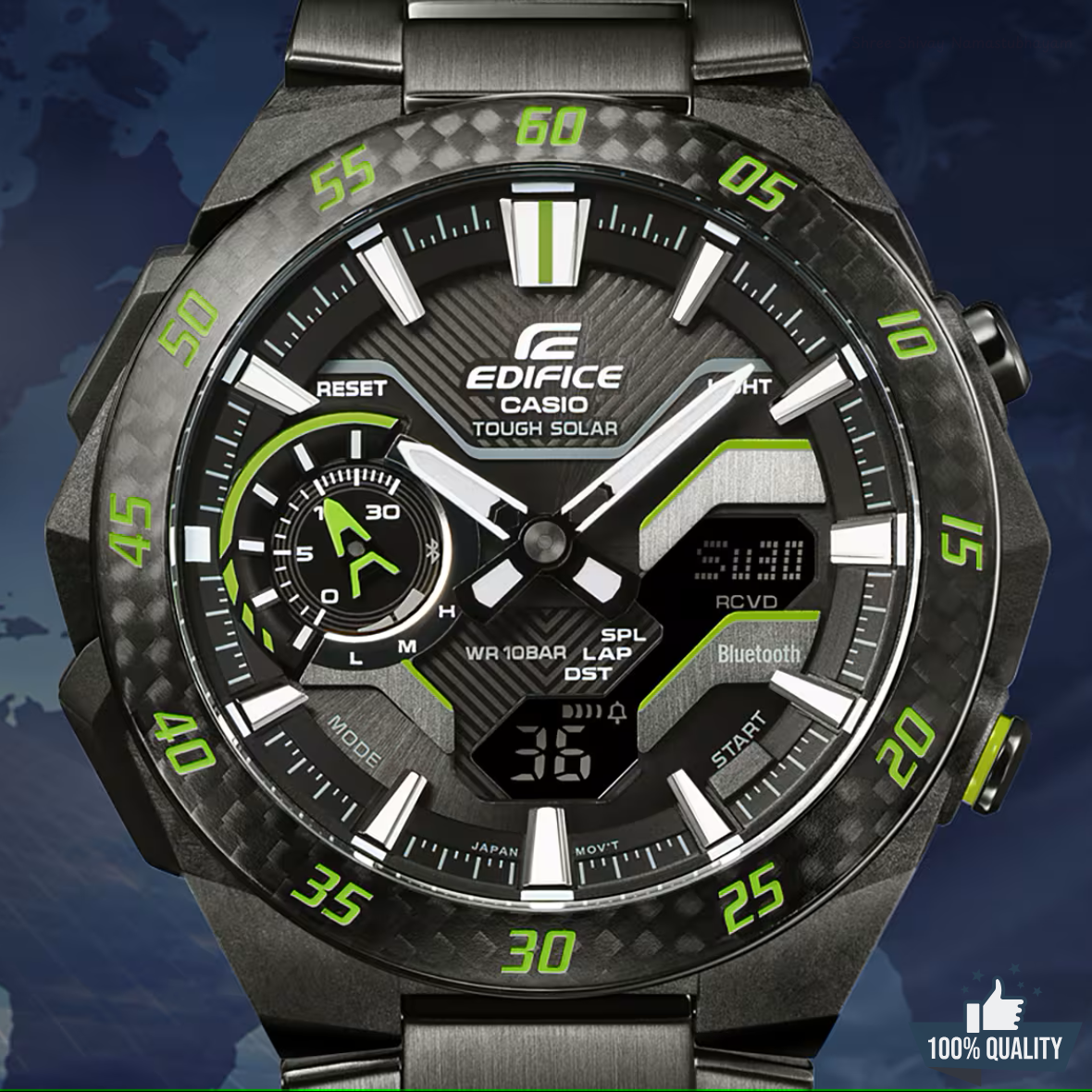 ED-1115466 Unique Design Black Watch.