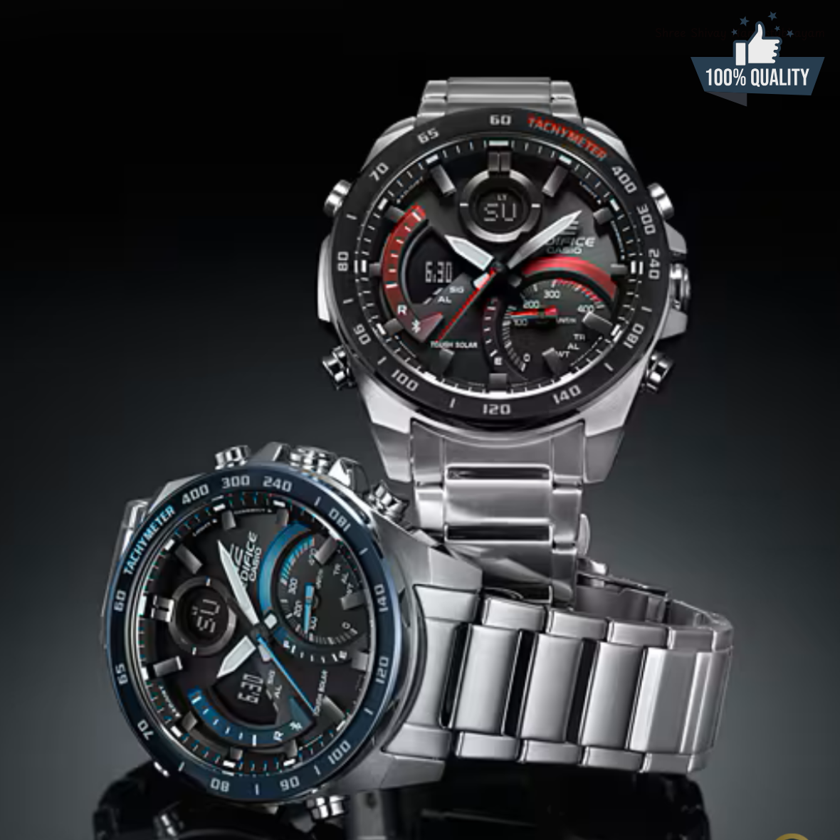 ED-21114512 Silver Stainless Steal Watch.