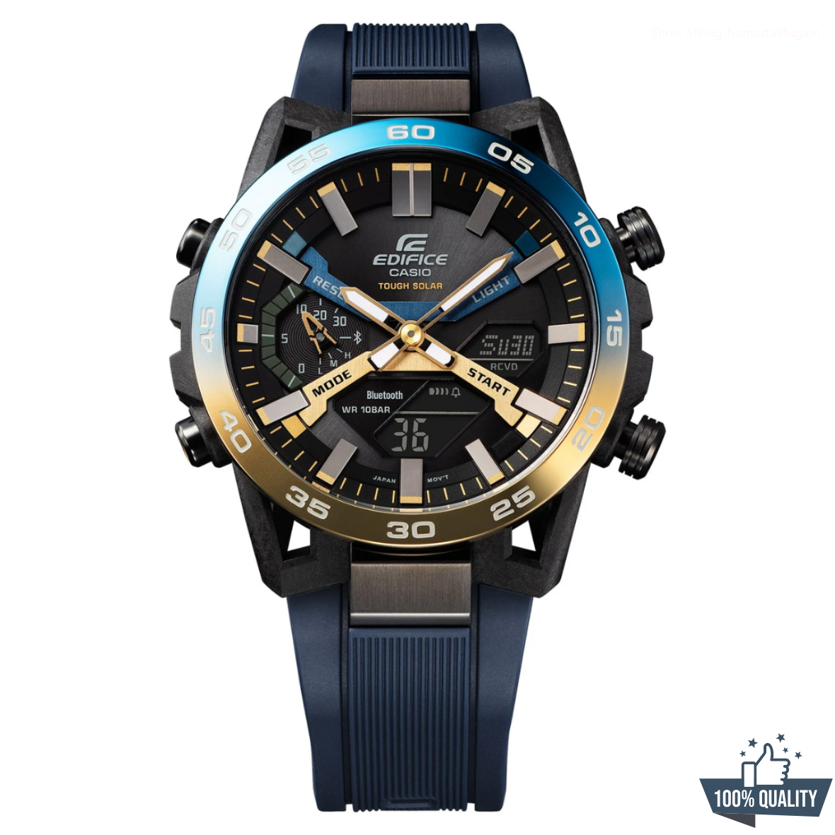 ED-2114512 Blue Honda Racing Watch.