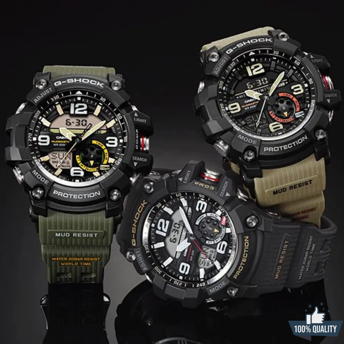 YR-22110 Mud Master Green Watch.