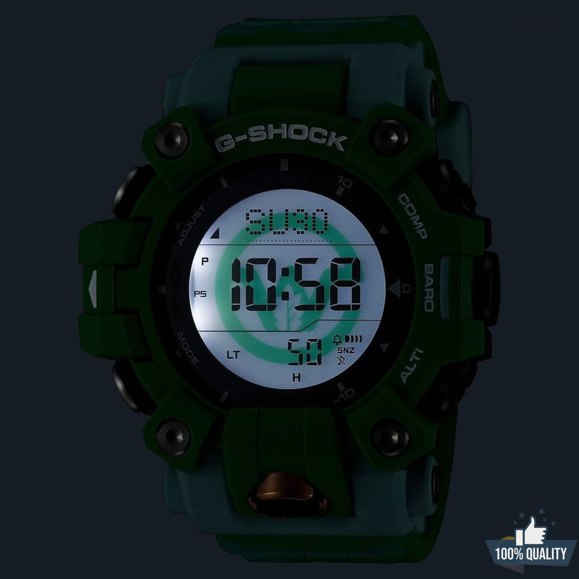 G-1A0211 G-SQUAD Green Watch