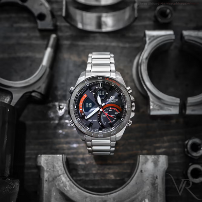 CA-ED2111012 N Silver Black Watch.