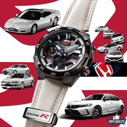ED-2111533 White Honda Racing Watch.