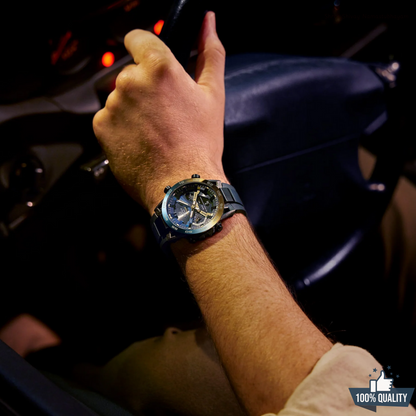ED-2114512 Blue Honda Racing Watch.